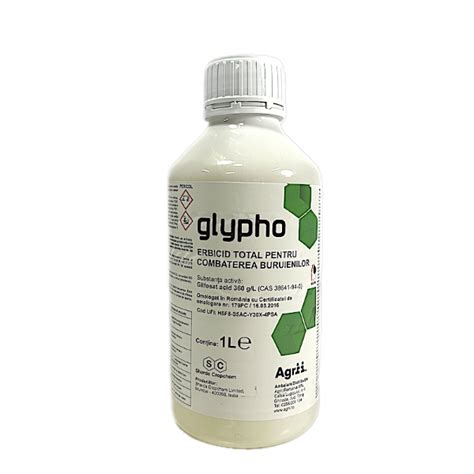 Glypho L Erbicid Total Sistemic Post Emergent Neselectiv Glifosat