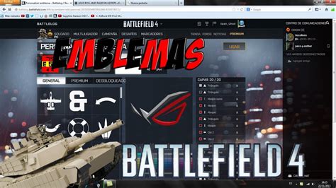 Tutorial Como Poner Emblemas Ya Creados Battlefield 4 Youtube