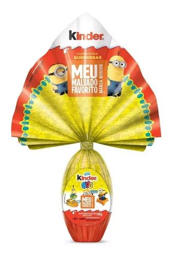 Ovo De P Scoa Minions Kinder Ovo Ao Leite Crian A G Frete Gr Tis