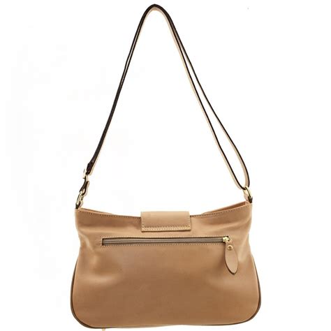 Bolsa Transversal em Couro Legítimo Nude