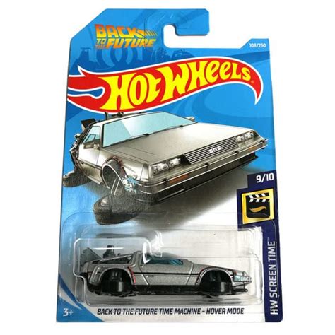 Hot Wheels Back To The Future Time Machine Hover Mode Hw Screen Time Amazon In