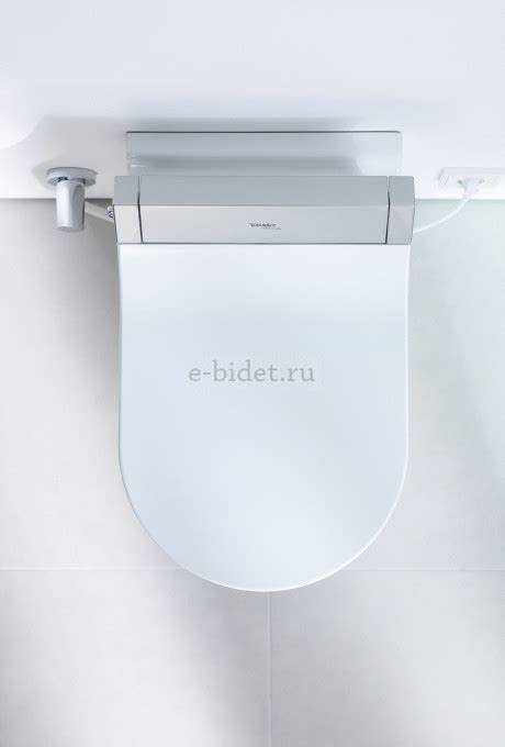 Комплект подвесной унитаз Duravit Starck 3 (222609) и крышка-биде ...