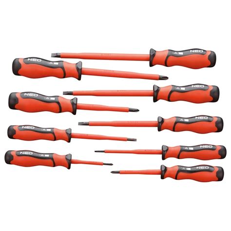 Набор отверток NEO Tools 1000 В, 9 шт. 04-260 - выгодная цена, отзывы ...