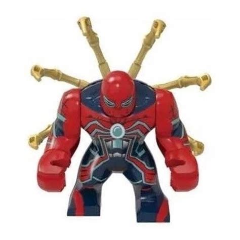 Boneco Big Blocos De Montar Homem Aranha Light Blue Na Americanas Empresas