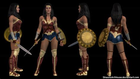 Wonder Woman - Injustice 2 Movie Version by ShaunsArtHouse on DeviantArt