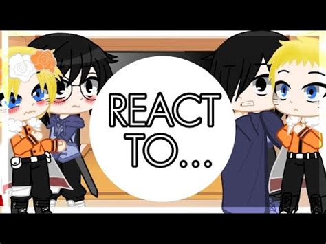 REACT TO SASUNARU REACCIONAN A SASUNARU MARI YouTube