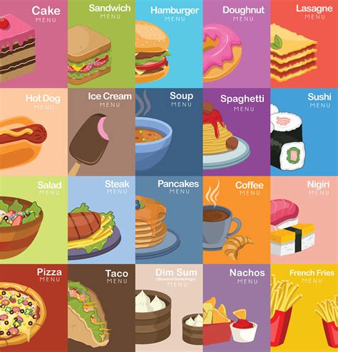 Foods From Different Countries Around The World Behance