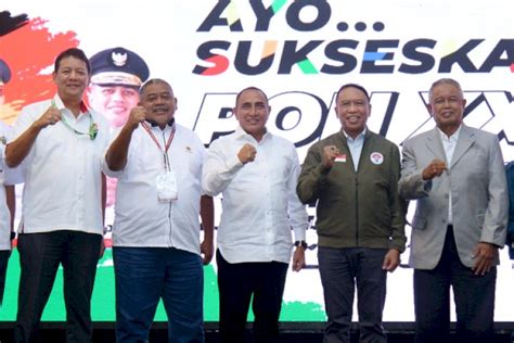 Pemprov Sumut Pastikan Kesiapan Jadi Tuan Rumah Pon Rmolsumut Id