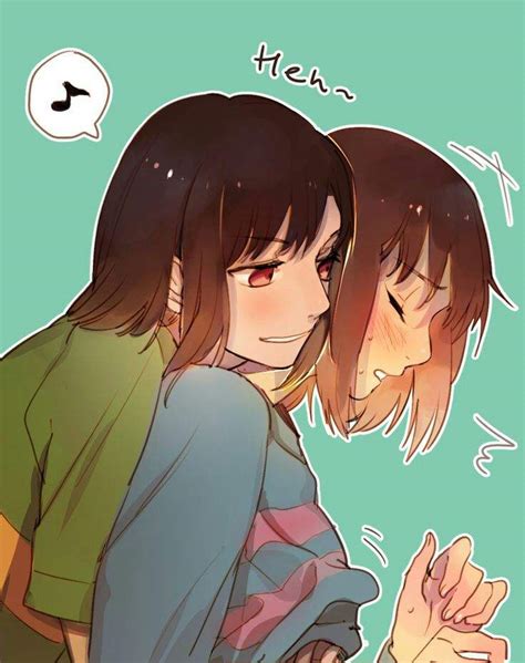 Chara X Frisk 😍 •yuri Amino• Amino