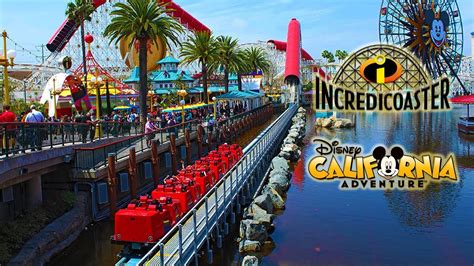 2023 Incredicoaster Front Row 4K POV Disneyland California