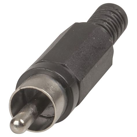 black rca plug plastic jaycar australia