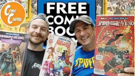 Free Comic Book Day Preview At My Lcs Comic Central Youtube