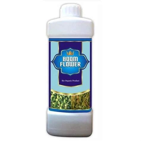 Bio Tech Grade Liquid 1 Liter Boom Flower Plant Growth Promoter For