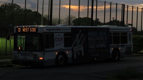 NFTA METRO RIDE ROUTE 22 OUTBOUND FULL ROUTE BUS 1130 2011