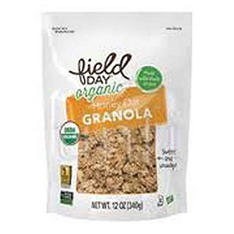 Field Day Organic Granola Honey Oat Case Of 6 12 Oz Walmart