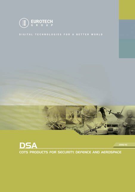 Cots Products For Security Defence And Eurotech