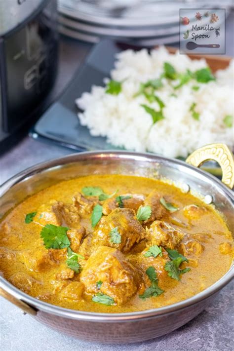 Slow Cooker Indian Butter Chicken Manila Spoon