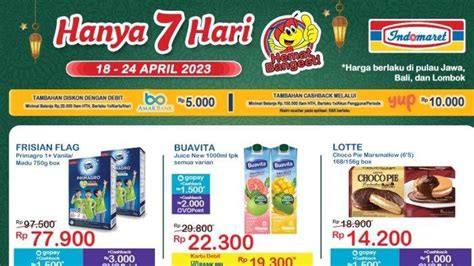 Promo Indomaret 20 24 April 2023 Buavita 1L Rp22 300 Susu Minyak