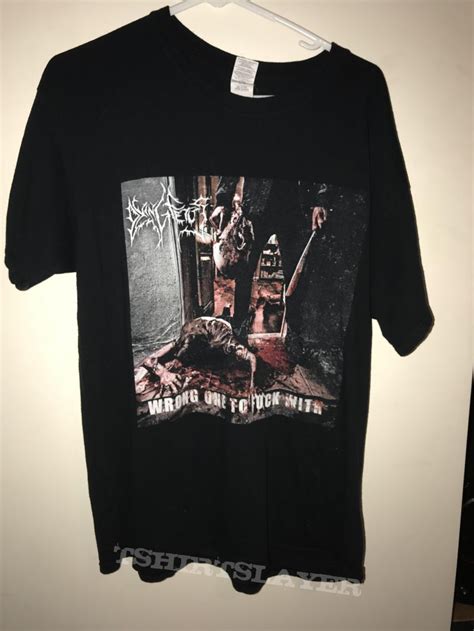 Dying Fetus Wrong One To Fuck With Tour Shirt Tshirtslayer Tshirt And Battlejacket Gallery