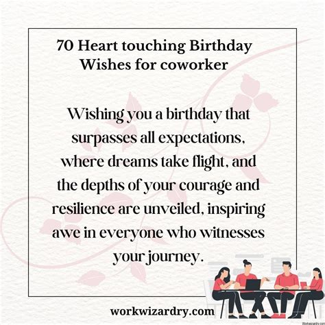 70 Emotional Birthday Wishes For Office Colleague, Boss, Coworker