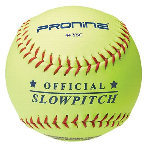 Dudley 11 Sy11 Gwsp 44375 Asa Thunder Synthetic Slowpitch Softballs