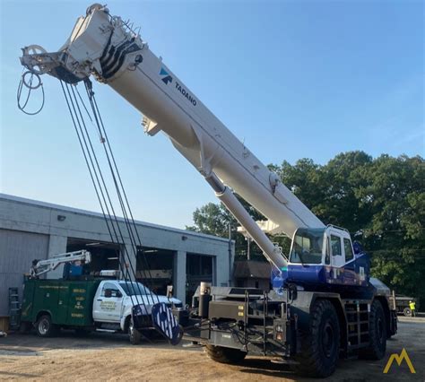 Tadano Gr Xl Ton Rough Terrain Crane For Sale Or Rent Hoists