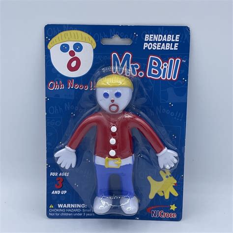 Mr Bill Saturday Night Live SNL 5 5 Bendable Poseable Action Figure