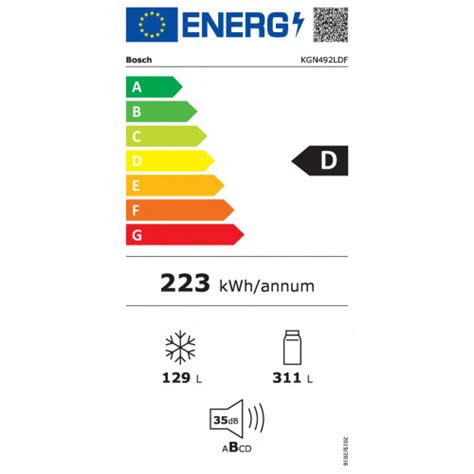 Bosch KGN492LDF Frigorifero Combinato Da Libera Installazione Serie