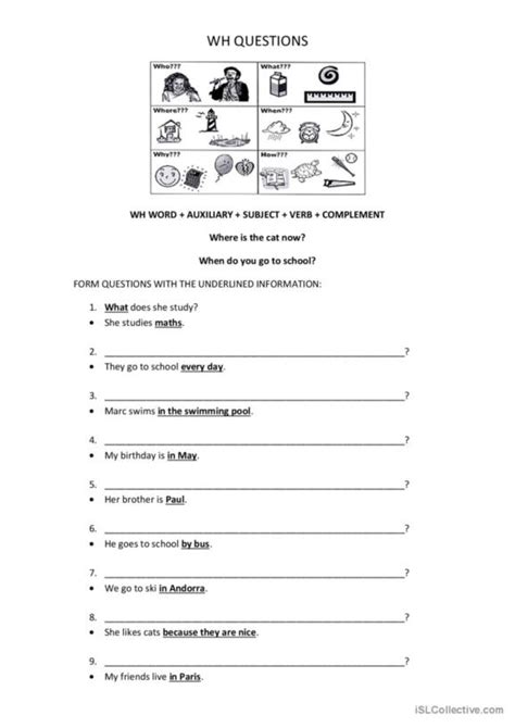 408 Wh Questions English Esl Worksheets Pdf And Doc