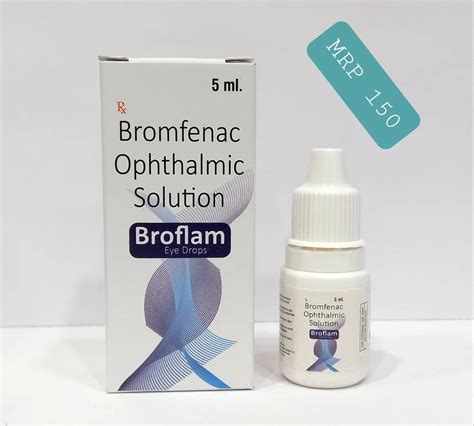 Bromfenac Ophthalmic Solution Eye Drops at ₹ 150/piece | Manimajra | ID ...