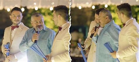 Discurso de papá en la boda gay de su hijo se hace viral Actualidad LOS México