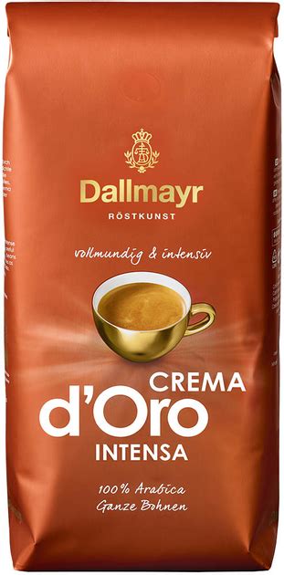 Купить Кофе в зернах Dallmayr Crema d`Oro Intensa Обжаренный 1 кг ...