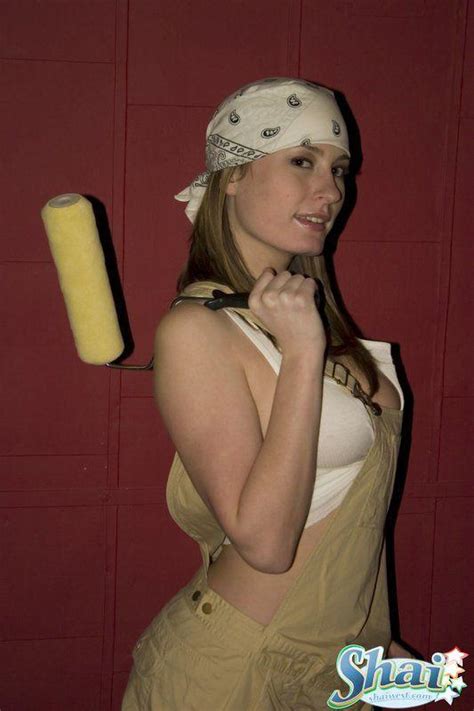Pictures Of Shai West Getting Messy With The Paint Porn Pictures XXX Photos Sex Images