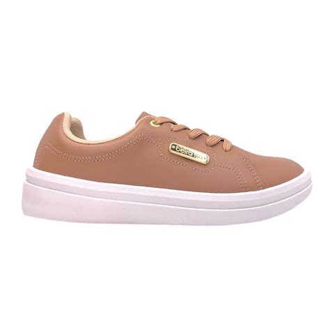 T Nis Casual Feminino Beira Rio Nude Bege