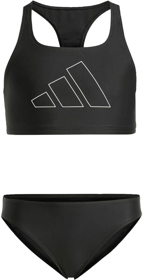 Adidas Bikini Performance Big Bars Kids Białe Ceny i opinie Ceneo pl