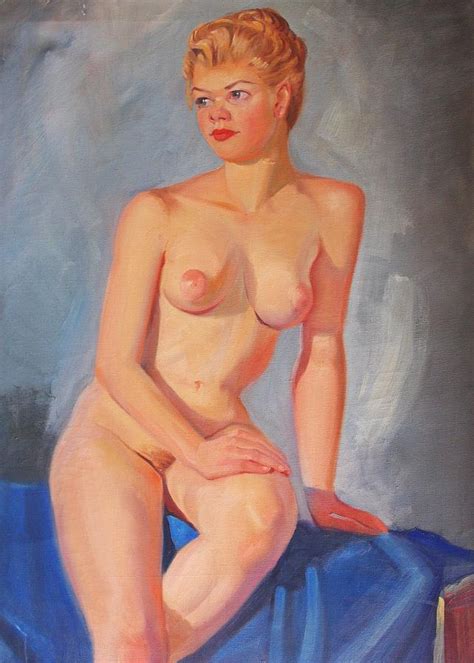 Fabulous Nude Painting By Aileen Markowski Fine Art America
