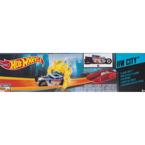 Hot Wheels Hw Track Builder Flame Shot Mattel W