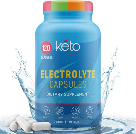 Amazon.com: Keto Vitals Electrolyte Capsules | The Original Keto ...