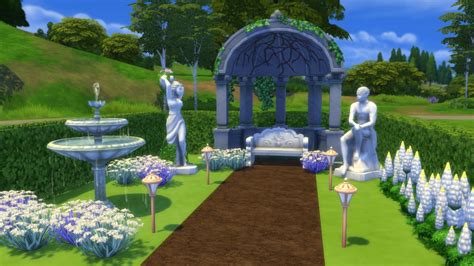 The Sims Romantic Garden Stuff Objects Overview