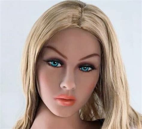Real TPE Sex Doll Head Oral Lifelike For Men Realistic Adult Love Head Only EBay