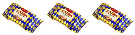 Азовская кондитерская фабрика Халва тахинно-арахисовая, 250 г, 3 уп ...