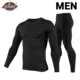 Herobiker Men S Fleece Lined Thermal Underwear Set Motorcycle Skiing