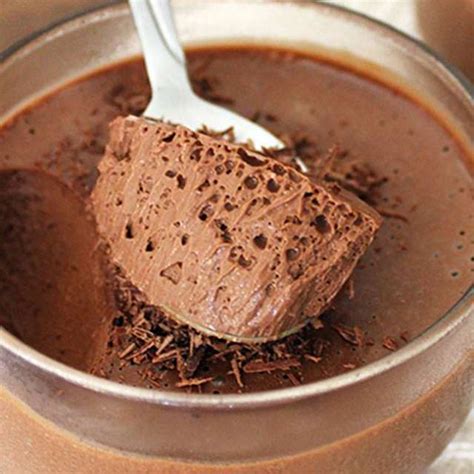 Mousse De Chocolate Caf Comidinhas Do Chef