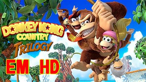 Gr Ficos Lindos Em Hd Donkey Kong Country The Trilogy Youtube