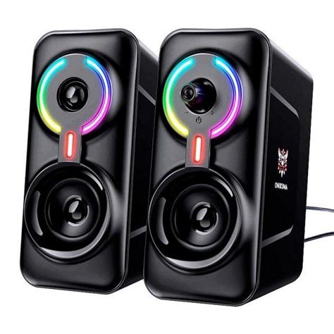Компьютерные Колонки Беспроводные ONIKUMA RGB Backlight L6 |5Wx2, BT ...