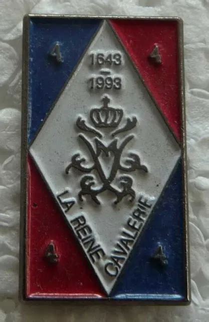 Pin S Militaire Du Regiment De Cuirassiers La Reine Cavalerie Eur