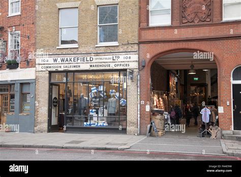 Wakefield Ben Sherman Clothes Shop And Market Stalls Spitalfields