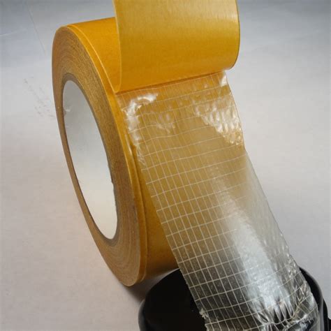 Double Coated Heavy Duty Scrim Tape Mil Clear Mf Tape Depot