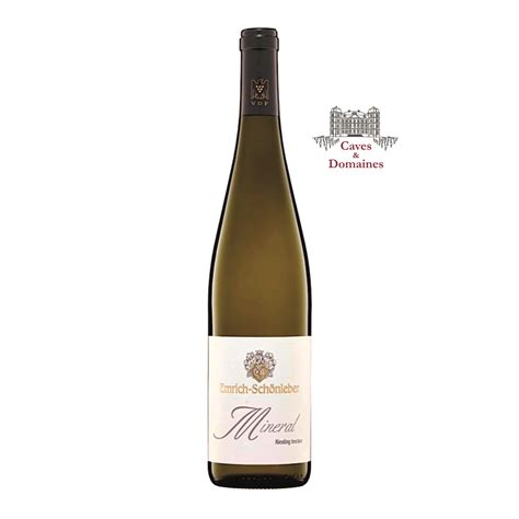 Mineral Riesling Trocken Emrich Schönleber VDP Nahe Allemagne