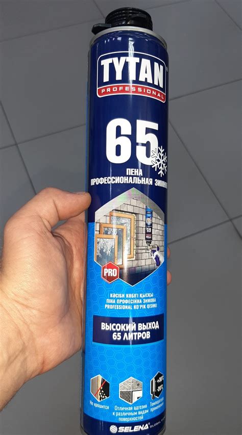 Монтажная пена TITAN professional 65 зимняя - «Монтажная пена TITAN ...